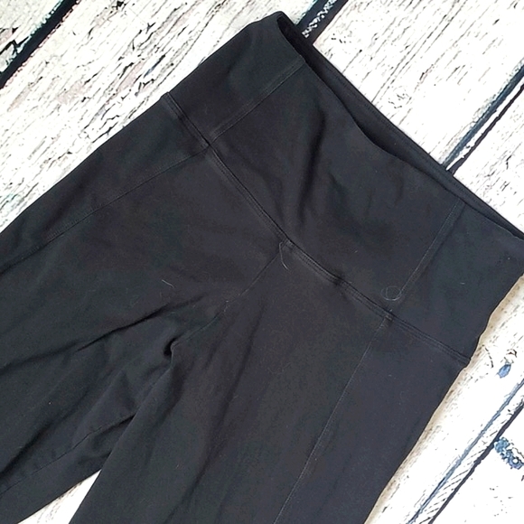 2018 Victoria's Secret PINK Classic Casual Black Full Length Leggings Sz Medium - Picture 7 of 14